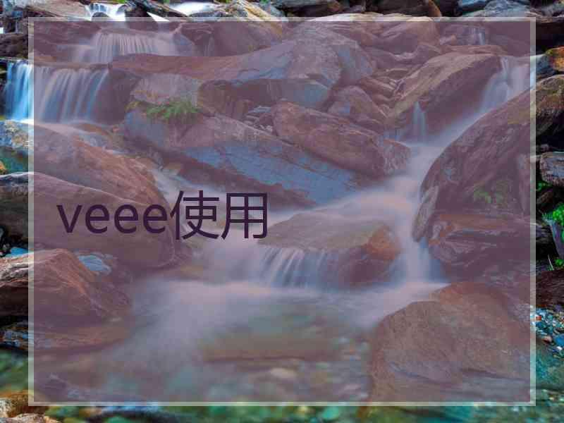 veee使用